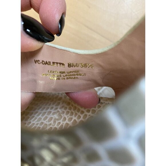 Vince Camuto "Dailette" studded toe loop Women **Missized** 8 &8.5 NEW sandal - Picture 7 of 7